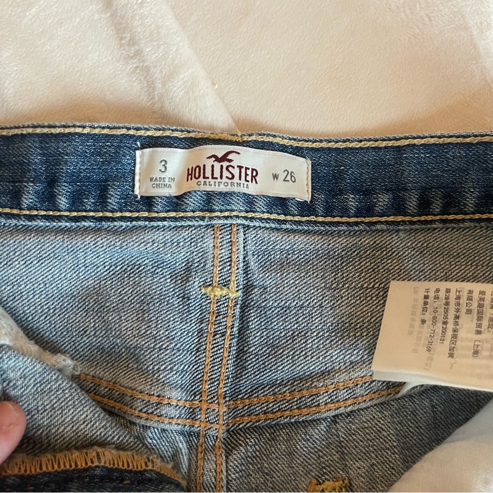Classic Blue Abercrombie Denim Cutoffs - Picture 6 of 6